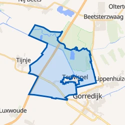 Kaart van Terwispel-Buitengebied
