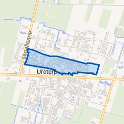 Kaart van Ureterp-De Ekers