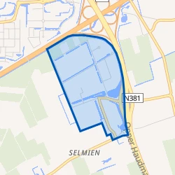 Kaartje van Ureterp-Drachten-Azeven