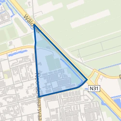 Kaart van De Wiken noord