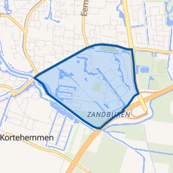 Kaart van De Drait Zuid