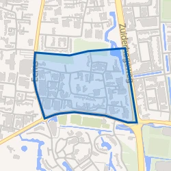 Kaart van De Drait zuidoost