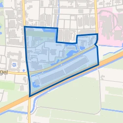 Kaart van De Bouwen zuid