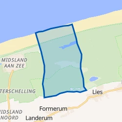 Kaartje van Verspreide huizen Formerum-Noord