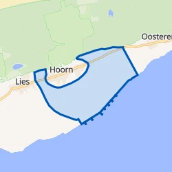 Kaartje van Verspreide huizen Hoorn-Zuid