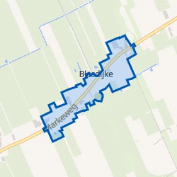 Kaart van Blesdijke