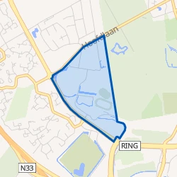 Kaartje van Sportpark Stadsbroek