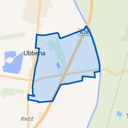 Kaart van Buitengebied Ubbena Oost