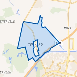 Kaartje van Buitengebied Ter Aard