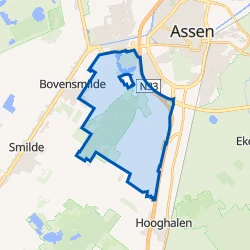 Kaart van Buitengebied Witten