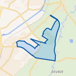 Kaartje van Natuurgebied Amelte