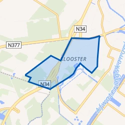 Kaart van Klooster