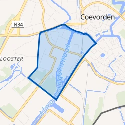Kaart van Leeuwerikenveld