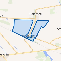 Kaartje van Verspreide huizen Nieuwe Krim