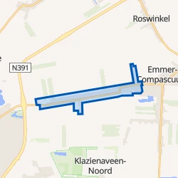 Kaart van Emmer-Erfscheidenveen