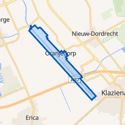 Kaart van Oranjedorp