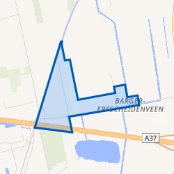 Kaart van Barger-Erfscheidenveen