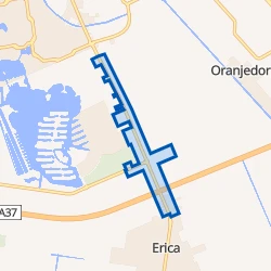 Kaart van Ericasestraat