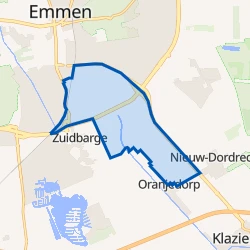 Kaartje van Industrieterrein Bargermeer