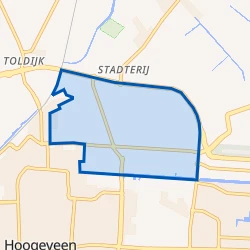 Kaart van Industriegebied Noord A