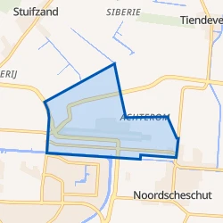 Kaart van Industriegebied Noord B