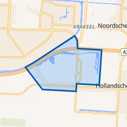Kaart van Industriegebied Buitenvaart