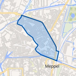 Kaart van Indische buurt