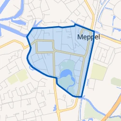 Kaart van Koninginnebuurt