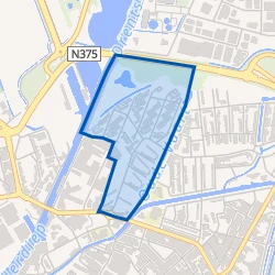 Kaart van Heinsiusbuurt