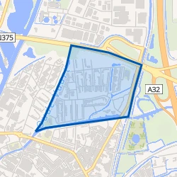 Kaart van Staatsliedenbuurt