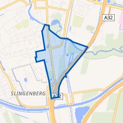 Kaart van Reestlanden