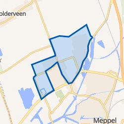 Kaart van Nieuwveenselanden