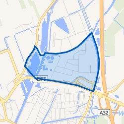 Kaartje van Industrieterrein Noord I