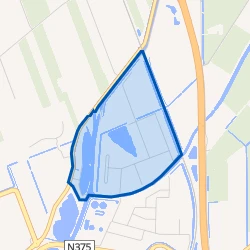Kaartje van Industrieterrein Noord II