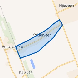 Kaart van Kolderveen
