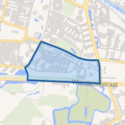 Kaart van Aalderinkshoek Zuidoost