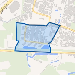 Kaart van Aalderinkshoek Zuidwest