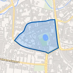 Kaart van Wonde en omgeving