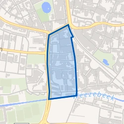Kaart van Ossenkoppelerhoek Oost