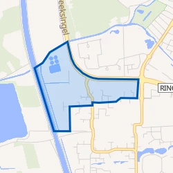 Kaart van Kanaalzijde