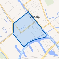 Kaart van Aadorp West