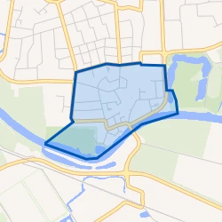 Kaart van Dalfsen Centrum