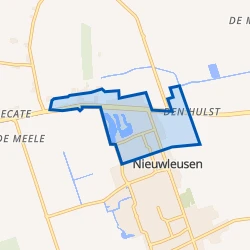 Kaart van Nieuwleusen Noord
