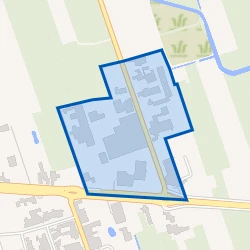 Kaart van Bedrijventerrein De Evenboer