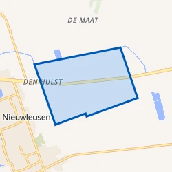Kaart van Verspreide huizen Oosterhulst
