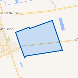 Kaart van Verspreide huizen Oosteinde