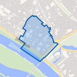 Kaart van Lange Zandstraat