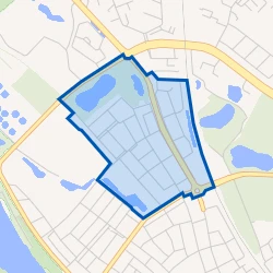 Kaart van Schrijversbuurt
