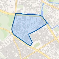 Kaart van Ludgeruskwartier