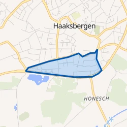 Kaart van Haaksbergen Kern-3